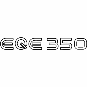 Mercedes-Benz EQE 350 Emblem - 295-817-02-00