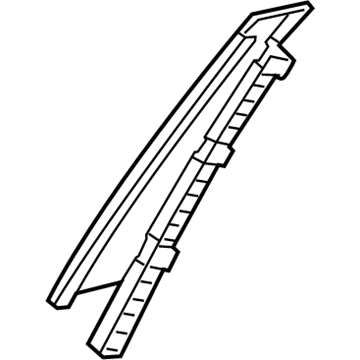 Mercedes-Benz GLA250 Door Moldings - 156-732-03-29