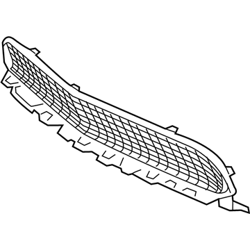 Mercedes-Benz CLS450 Grille - 257-885-69-01