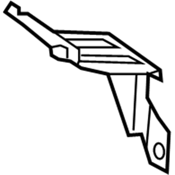 246-919-28-00-64 Mercedes-Benz Seat Cushion Pad Bracket Illustration 1 of 1