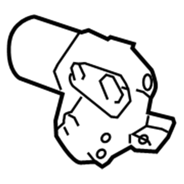 Mercedes-Benz R63 AMG Wiper Motor - 251-820-25-42