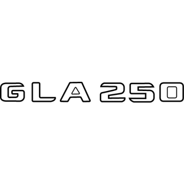 Mercedes-Benz GLA250 Emblem - 247-817-57-00