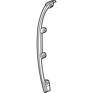 Mercedes-Benz EQS 450 SUV Door Seal - 296-722-02-00