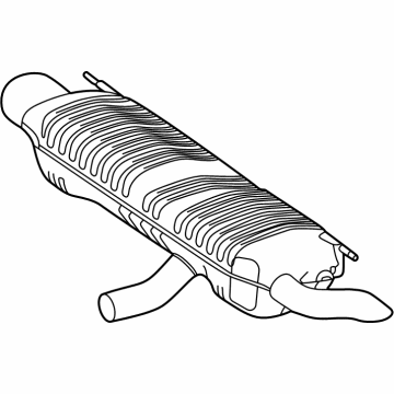 Mercedes-Benz Exhaust Pipe - 167-490-74-06