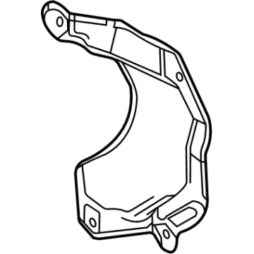 Mercedes-Benz CLA45 AMG Exhaust Heat Shield - 139-140-37-00