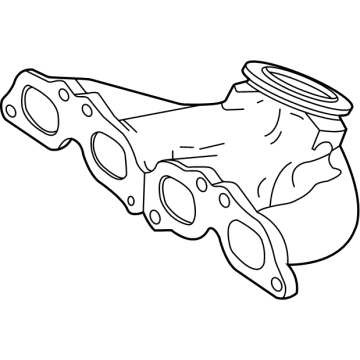 Mercedes-Benz CLA45 AMG S Exhaust Manifold - 139-142-00-00