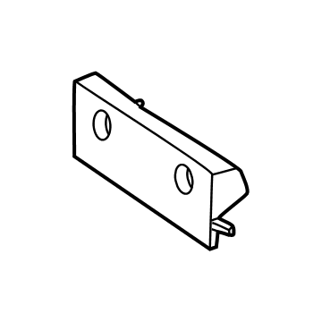 Mercedes-Benz 167-885-14-11 LICENSE PLATE HOLDER Mercedes-Benz 167-885-14-11 LICENSE PLATE HOLDER