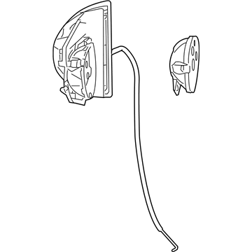 Mercedes-Benz R63 AMG Car Mirror - 251-810-01-93