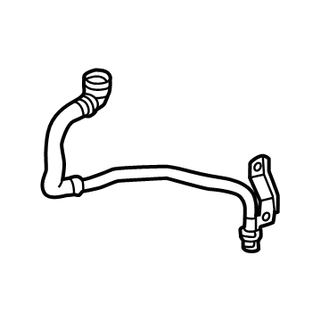 Mercedes-Benz EQE 350+ Water Hose - 297-501-82-01