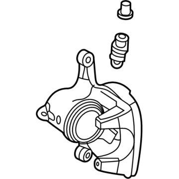 Mercedes-Benz GLE63 AMG S SUV Brake Caliper - 167-423-76-00