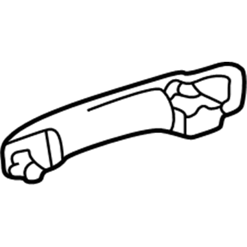 Mercedes-Benz ML430 Exterior Door Handle - 163-760-06-59