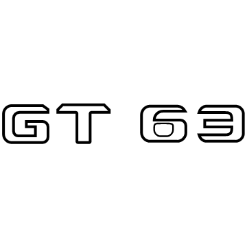 Mercedes-Benz AMG GT 53 Emblem - 290-817-12-00
