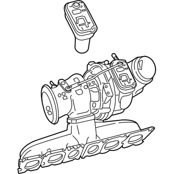 Mercedes-Benz CLE450 Turbocharger - 256-090-58-00