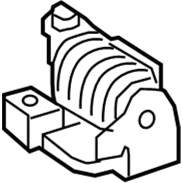Mercedes-Benz C63 AMG Liftgate Hinge - 205-758-20-00