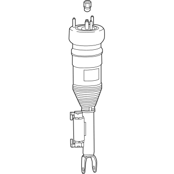 Mercedes-Benz C350e Strut Housing - 205-320-47-68-89