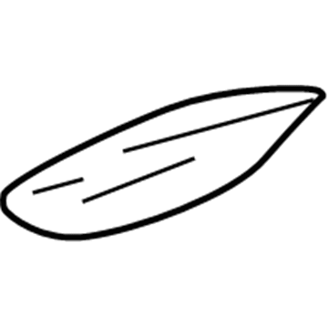 Mercedes-Benz E400 Fuel Door - 207-757-01-06