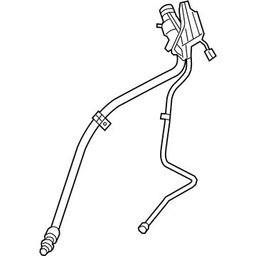 Mercedes-Benz GLE400 Fuel Filler Neck - 292-470-00-00