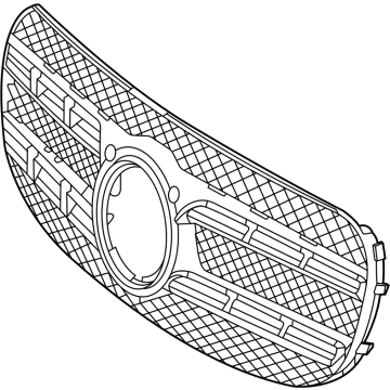 Mercedes-Benz GLS450 Grille - 167-888-12-00