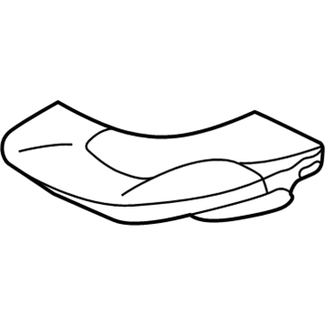 Mercedes-Benz CL600 Seat Cushion - 215-910-11-50