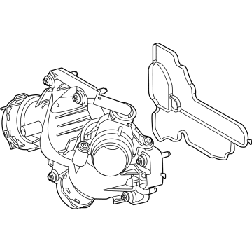 Mercedes-Benz CLE300 Coolant Reservoir Hose - 254-200-33-00
