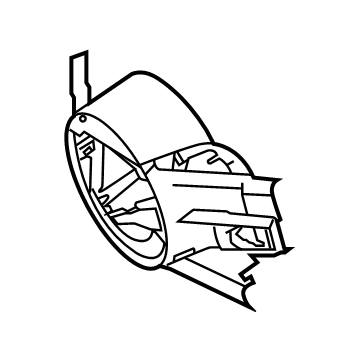 Mercedes-Benz E53 AMG Wheel Cover - 099-464-34-07-64-9107