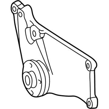 Mercedes-Benz E320 Fan Mounting Bracket - 104-200-21-28-80