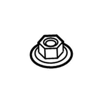Mercedes-Benz AMG GT 63 S E Performance Control Arm Nut - 005-990-24-50-64