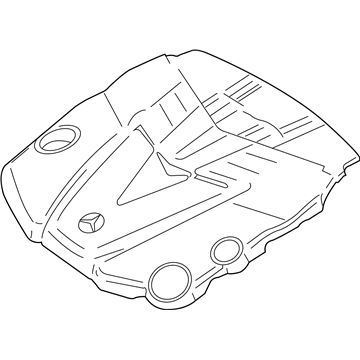 Mercedes-Benz 642-010-15-08 Engine Cover Mercedes-Benz 642-010-15-08 Engine Cover