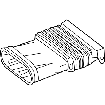 Mercedes-Benz GL350 Air Duct - 166-500-00-61