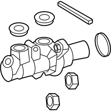 Mercedes-Benz Brake Master Cylinder Repair Kit - 223-431-07-00