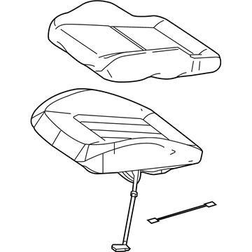 Mercedes-Benz CLS550 Seat Cushion - 218-910-12-30-8P13