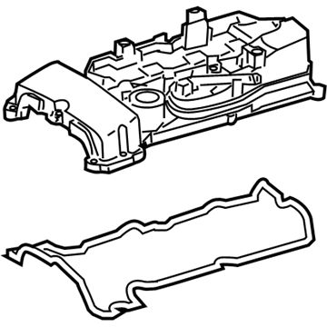 Mercedes-Benz C230 Engine Cover - 271-010-10-30