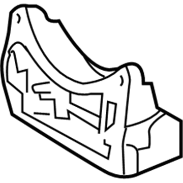Mercedes-Benz 204-242-00-40 Rear Bracket Mercedes-Benz 204-242-00-40 Rear Bracket