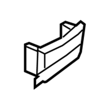 221-680-08-34 Mercedes-Benz Center Bracket Illustration 1 of 1