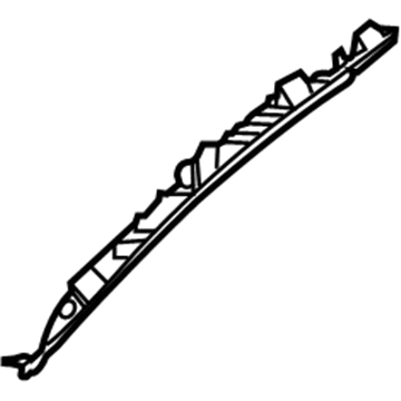221-827-00-80-7241 Mercedes-Benz Trim Molding Illustration 1 of 1