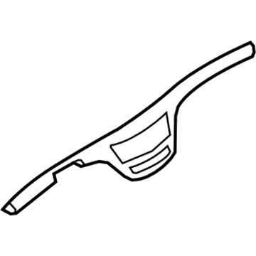 Mercedes-Benz 221-680-33-93 TRIM BAR 221-680-33-93 Mercedes-Benz TRIM BAR Illustration 1 of 1