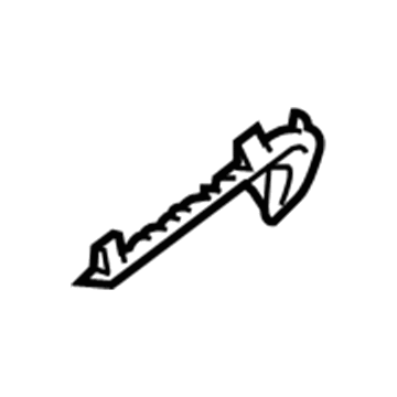 221-827-02-80-7241 Mercedes-Benz Trim Molding Illustration 1 of 1