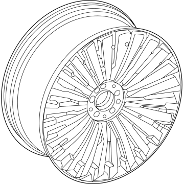 Mercedes-Benz EQE SUV AMG Alloy Wheels - 294-401-16-00-7X36