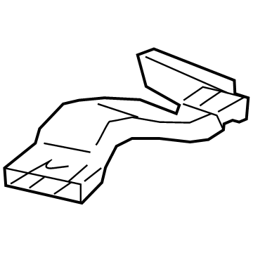 Mercedes-Benz G580 Air Duct - 463-831-36-00