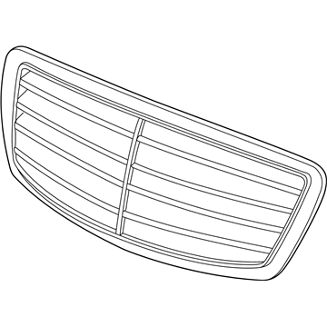 Mercedes-Benz S350 Grille - 220-880-05-83-9040