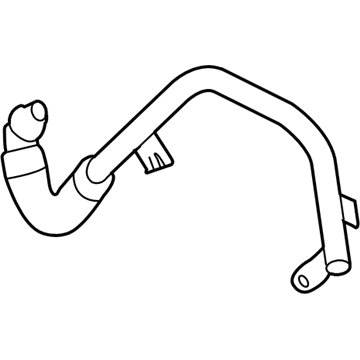 Mercedes-Benz E63 AMG Cooling Hose - 156-203-01-15
