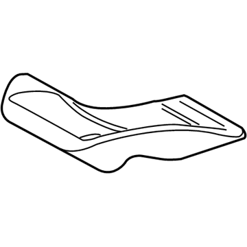 Mercedes-Benz Seat Cushion - 219-910-01-50