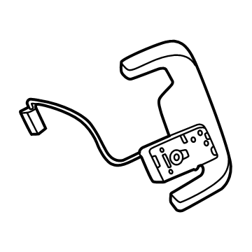 Mercedes-Benz 000-545-48-42-64-9051 GEARSHIFT PADDLE Mercedes-Benz 000-545-48-42-64-9051 GEARSHIFT PADDLE