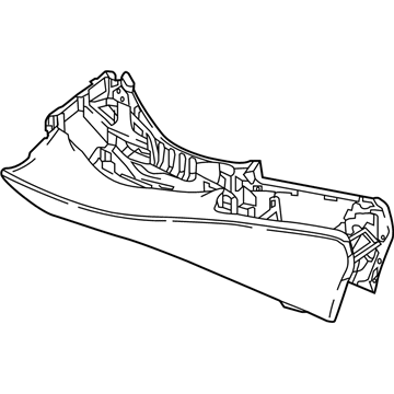 Mercedes-Benz E400 Center Console - 213-680-11-03-8T45
