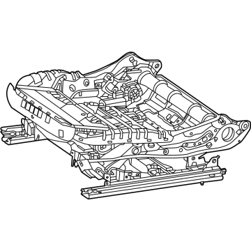 Mercedes-Benz EQE 350+ SUV Seat Switch - 000-910-87-11