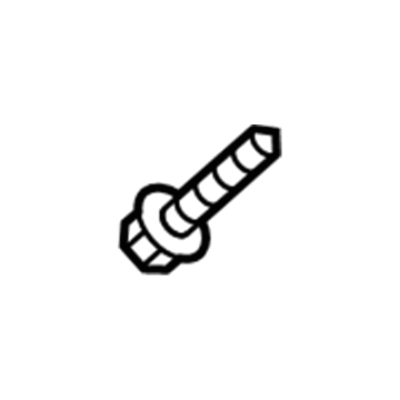 Mercedes-Benz 001-990-38-36 Bumper Cover Screw Mercedes-Benz 001-990-38-36 Bumper Cover Screw