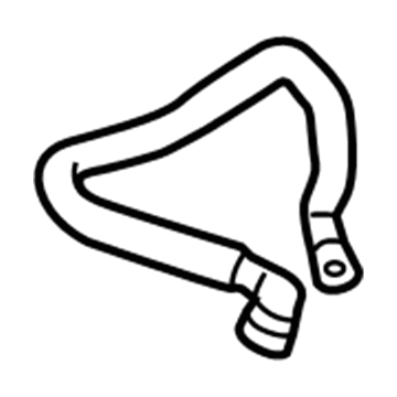 Mercedes-Benz S550e Cooling Hose - 222-501-22-91