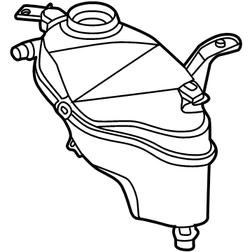 Mercedes-Benz EQE 350+ SUV Coolant Reservoir - 297-500-08-00
