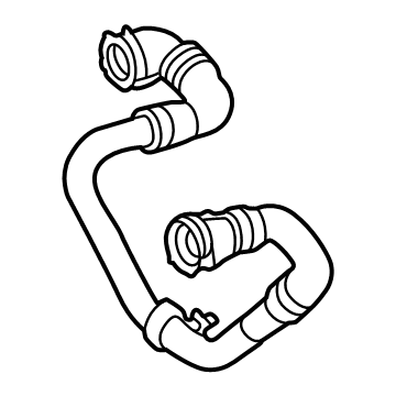 Mercedes-Benz EQE SUV AMG Coolant Pipe - 297-501-01-00
