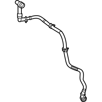 Mercedes-Benz EQE 500 Cooling Hose - 297-501-41-00